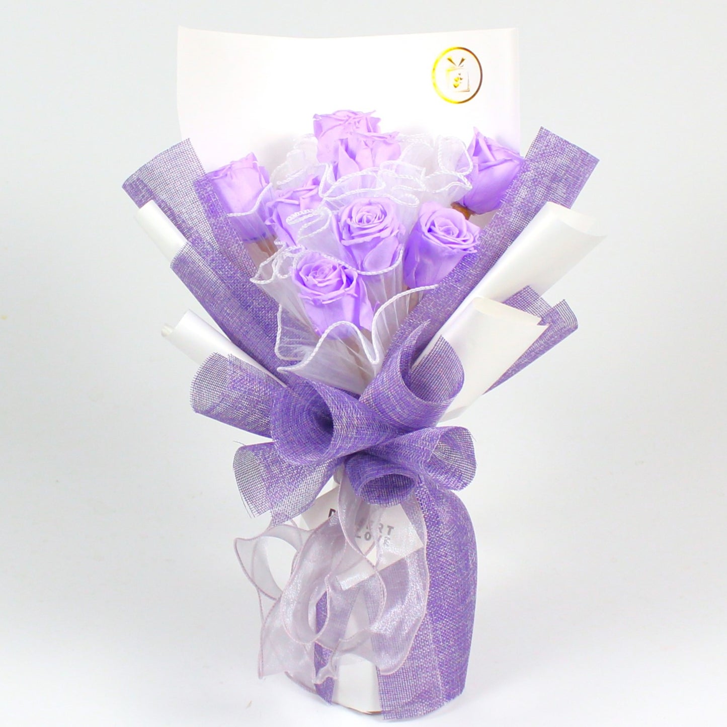 LILAC ROSE BOUQUET | 7 ROSES