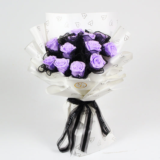 LILAC ROSE BOUQUET | 12 ROSES