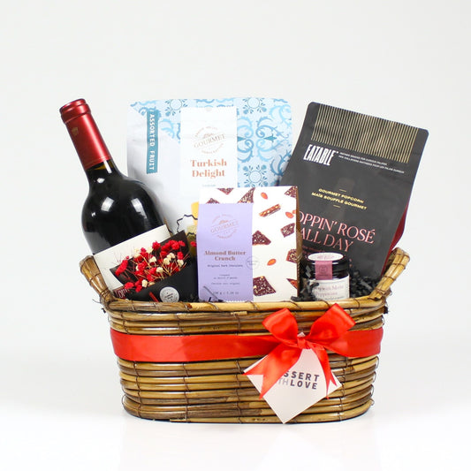 RED WINE CLASSIC GIFT BASKET