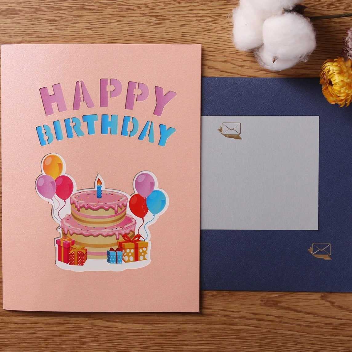 Happy Birthday 3D Pop-Up Card -II