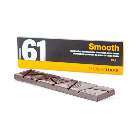 SMOOTH CHOCOLATE BAR 50G | THOMAS HASS