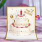 Birthday Cake 3D Pop-Up Card